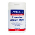 LAMBERTS Chewable Calcium 400mg Ασβέστιο